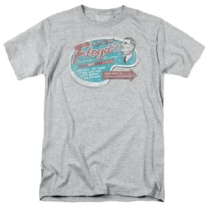 MAYBERRY/FLOYD'S BARBER SHOP-S/S ADULT 18/1 - ATHLETIC HEATHER - 4X