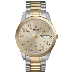 Timex Men's South Street Two-Tone Stainless Steel Expansion Band Watch