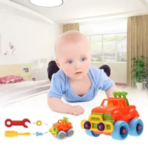 Pop Christmas Gift Kids Child Baby Boy Disassembly Assembly Classic Car Toy