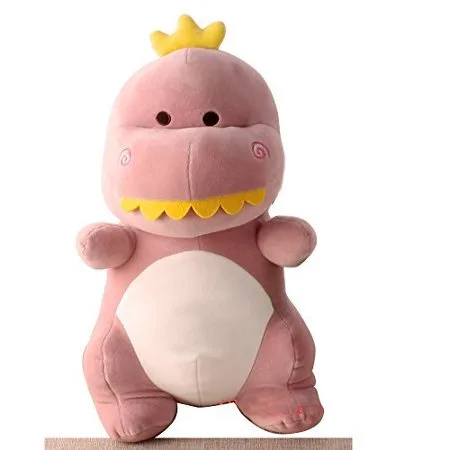 "12"" Kawaii Pink Stuffed Dinosaur Plush Animal Toy for Toddler Christmas Birthday Gift"