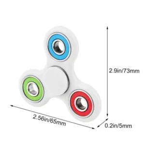 Kids Adults Hand Spinner Sensory Tri Focus Finger Toy For ADHD Autism