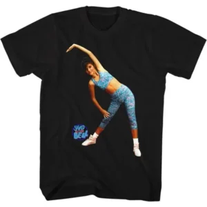 Saved By the Bell 1990's Bayside Kelly Aerobics Teen Comedy Sitcom Adult T-Shirt