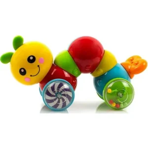 Toysery Press N Go Caterpillar Baby Toy for Children & Kids Boys and Girls