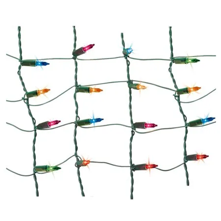 Holiday Time 200-Count Multi-Color High Density Net Christmas Lights