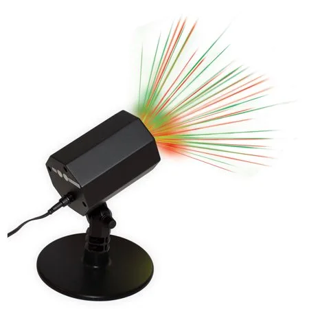Holiday Time Christmas Outdoor Laser Motion Light, Red / Green