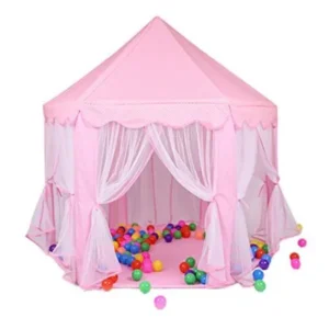 Girls Princess Castle Tent,Indoor Kids Large Portable Playhouse for Childs Toddlers Toys Gift Presents