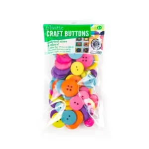 Horizon Group USA Plastic Craft Buttons, 1 Each