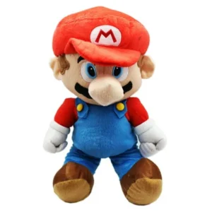 Super Mario Bros. Classic Mario Large Plush Toy With Secret Zipper Pocket (17in)