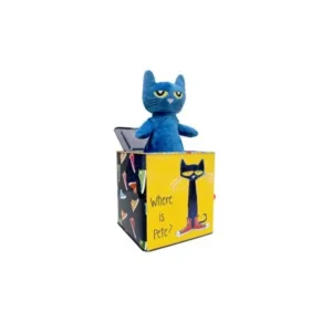 Novelty Toddler Pop Up Toys Pete the Cat Musical Jack in the Box Toy (Multipack of 6)