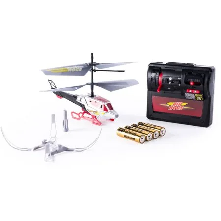 Air Hogs, Axis 200 RC Helicopter With Batteries - Red