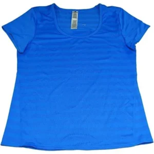 Active Life Ladies X-Large Performance Moisture Wicking Shirt, Lightning Blue