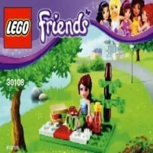 Toy / Game Lego Friends Great Summer Picnic Bag Set 30108 With Mia Minifigure - For Ages 3 Years And Up by 4KIDS