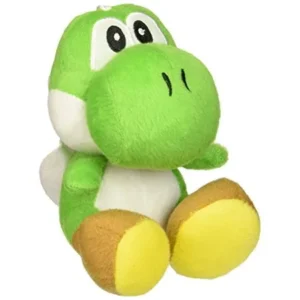 Super Mario Bros Plush Anime 6.7" / 17cm Yoshi Character Green Doll Stuffed Animals Cute Soft Collection Toy Best Gift for Kids