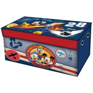 Disney Mickey Mouse Oversized Soft Collapsible Storage Toy Trunk