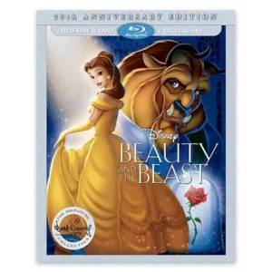 Beauty And The Beast 25th Anniversary Edition (Blu-ray + DVD + Digital HD)