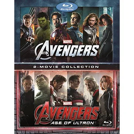 The Avengers and The Avengers: Age Of Ultron (Blu-ray)
