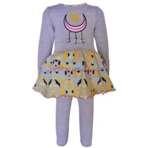 AnnLoren Girls Dream Catcher Tunic & Leggings