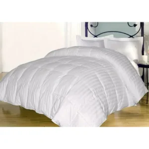 350 Damask Stripe Down Alternative Comforter