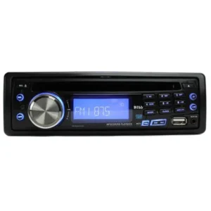 Boss Audio 637UA - In-Dash AM/FM CD/MP3 Receiver with USB Port and Front Panel AUX Input