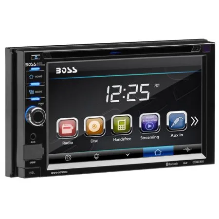 BOSS Audio BV9372BI Double Din, Touchscreen, Bluetooth, DVD/CD/MP3/USB/SD AM/FM Car Stereo,