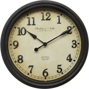Better Homes and Gardens Old World Arabic Wall Clock