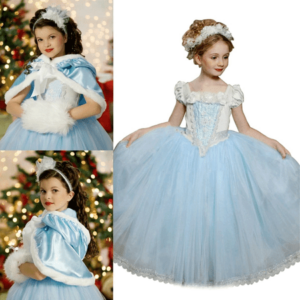 Christmas Gift Dress for Girls 3-4 , Holiday /Party / Costume Christmas Dress for Kids