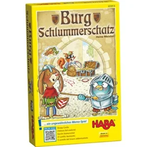 HABA Sleepy Castle - An Unusual Memory Game for Ages 4 and Up (Made in Germany)