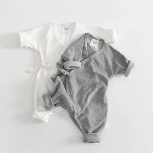 Infant Kids Baby Girls Boys Wings Lacing Romper Jumpsuit Outfits Clothes