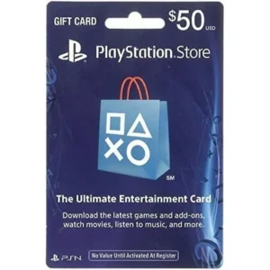 Sony Playstation Network Card: $50 Gift Card