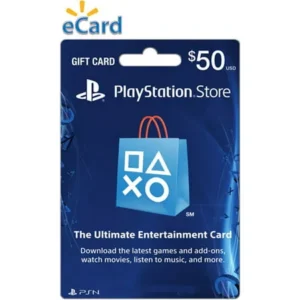 $50 PlayStation Store Gift Card, Sony, [Digital Download], 799366792789
