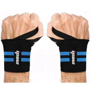 IPOW Wrist Strap 18.5" Men & Women Weight Lifting Neoprene Compression Wrist Brace with Thumb Loops, Wrist Band Workout Athletic Basketball Wrist Support, 2 Pack