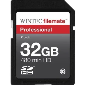 Wintec FileMate 32GB Class 10 Professional SDHC Flash Memory Card