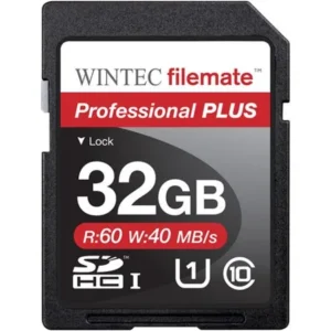 Wintec Filemate Professional Plus 32GB SDHC UHS-1 Memory Card Class 10