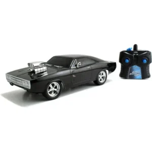 Jada Toys Fast and Furious 1:16 Radio Control Car, Dom's Charger R/T