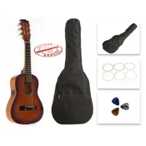 Star Kids Acoustic Toy Guitar 27 Inches Sunburst with Bag, Strings & Picks