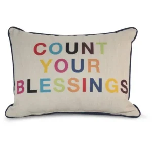 9 by Novogratz Count Your Blessings Decorative Pillow