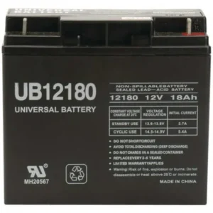 UPG 85977/D5745 Sealed Lead Acid Batteries (12V; 18 AH; UB12180)