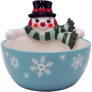 Holiday Time Figural Snowman Bowl, Set of 4