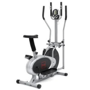 Best Choice Products Elliptical Bike 2-in-1 Cross Trainer Exercise Fitness Machine Upgraded Model