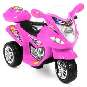 Best Choice Products Kids Ride On Motorcycle 6V Toy Battery Powered Electric 3 Wheel Power Bicycle
