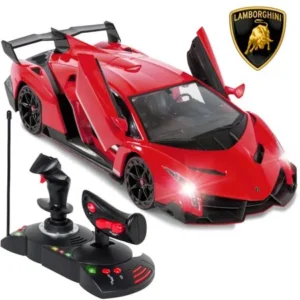 Best Choice Products 1/14 Scale RC Lamborghini Veneno Gravity Sensor Radio Remote Control Car Red