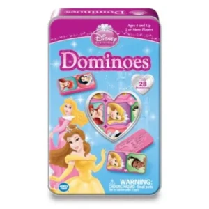 Disney Princess Dominoes Game Tin