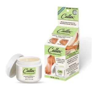 CALLEX Exfoliating Moisturizer for Dry, Cracked Feet