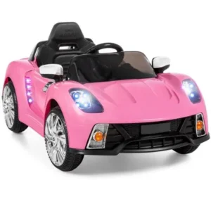 Best Choice Products 12V Ride On Car Kids W/ MP3 Electric Battery Power Remote Control RC Pink