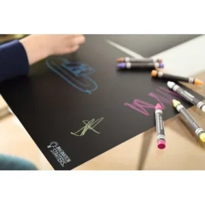 Reversible Chalkboard Placemats 12"X17" 4/Pkg-Black - Blank