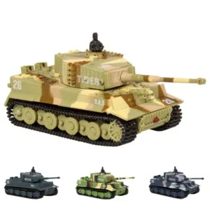 Best Choice Products 1:72 Mini Remote Control Battle Tank RC Car Kid Toys In Assorted Colors