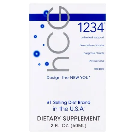 hCG 1234 Dietary Supplement, 2 fl oz