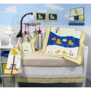 SOHO Baby Quack Quack Duck Crib Nursery Bedding Set 14 pcs