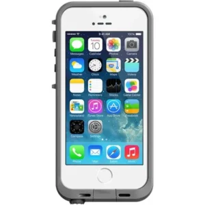 iPhone 5/5SE/5S Lifeproof case fre series, white/gray