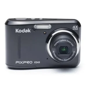 KODAK PIXPRO FZ43 Compact Digital Camera - 16MP 4X Optical Zoom HD 720p Video (Black)